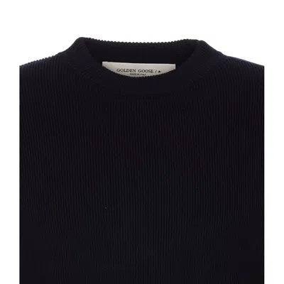 Golden Goose Long-sleeve Knit Polo Shirt