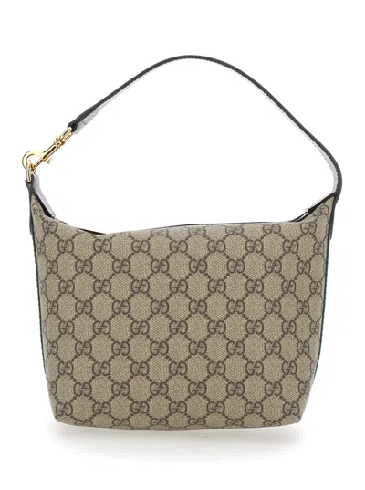 Gucci Ophidia Gg Super Mini Canvas Shoulder Bag