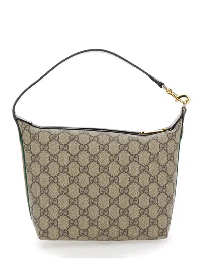 Gucci Ophidia Gg Super Mini Canvas Shoulder Bag