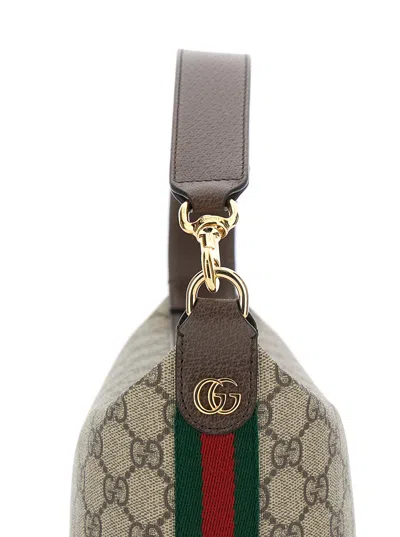 Gucci Ophidia Gg Super Mini Canvas Shoulder Bag