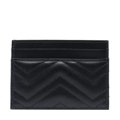 Gucci Gg Marmont 2.0 Wallets And Card Holders Black In Black