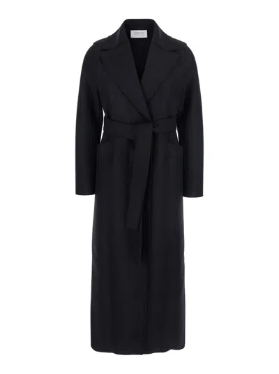 Harris Wharf London Belted Long Coat