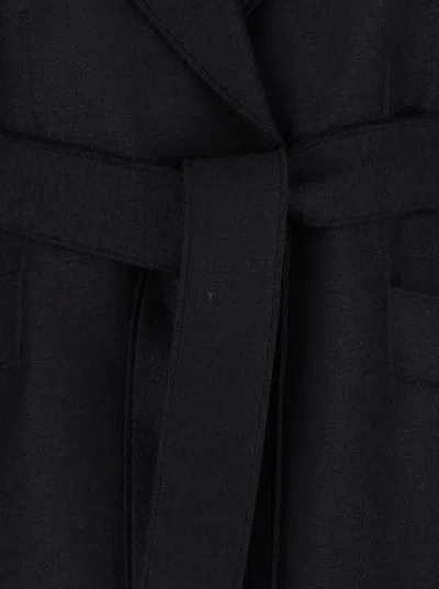 Harris Wharf London Belted Long Coat