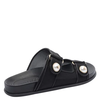 Jimmy Choo Fayence Pearl-embellished Sandals