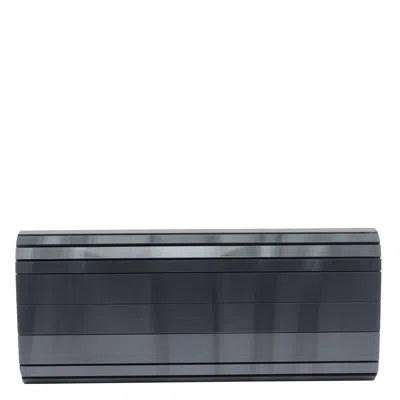 Jimmy Choo Sweetie Mother-of-pearl Plexiglass Clutch Bag In Gray