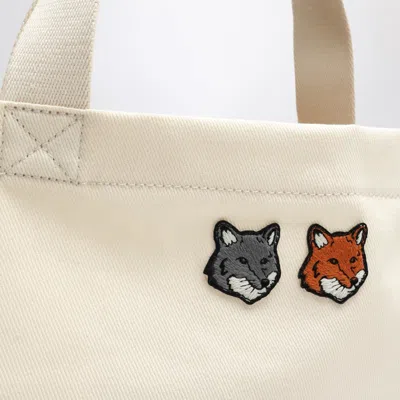 Maison Kitsuné Double Bold Fox Head Medium Tote Bag