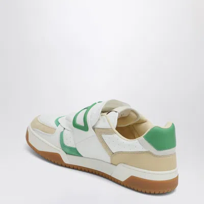 Valentino Sneaker Low Top Joie De Jouer White/beige/green