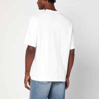 Jacquemus J Embroidered Crew Neck T-shirt In White