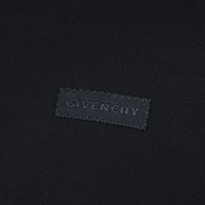 Givenchy Crew Neck Cotton Sweatshirt In Black