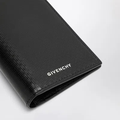Givenchy Card Holder Black Leather Classique 4g Men In Black