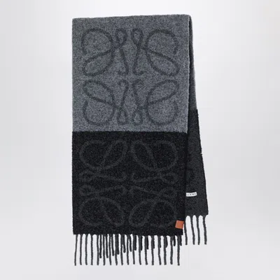 Loewe Anagram Scarf Scarves And Foulards Beige In Multi