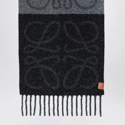 Loewe Anagram Scarf Scarves And Foulards Beige In Multi