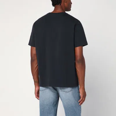 Maison Kitsuné Double Fox Patch Cotton Jersey T-shirt