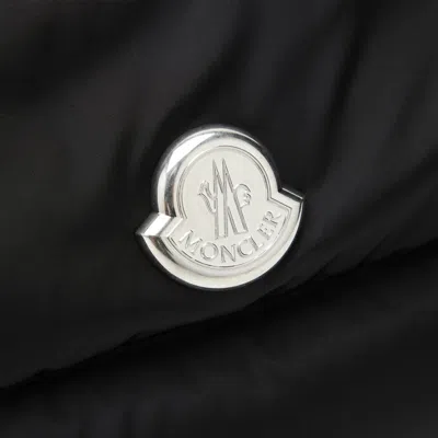 Moncler Caradoc Beauty Case In Quilted Black Nylon In Black