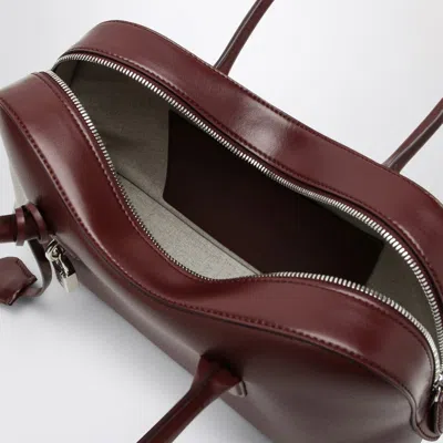 Stella Mccartney Burgundy Synthetic Leather Ryder Medium Shoulder Bag