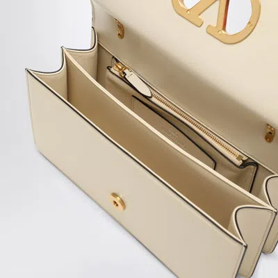 Valentino 'vain' Shoulder Bag Adjustable Strap In Nude