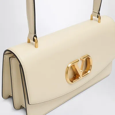 Valentino 'vain' Shoulder Bag Adjustable Strap In Nude