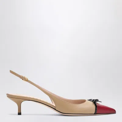 Valentino Bepointy Slingback High Heel Sandals