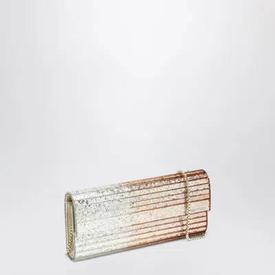 Jimmy Choo Sweetie Pouch In Plexiglass With Glitter