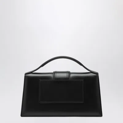 Jacquemus Rectangular Top Handle Detachable Strap Shoulder Bag In Black