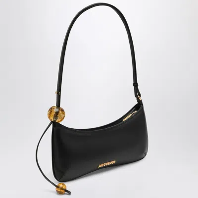 Jacquemus Women Black Top Zip Fastening Adjustable Shoulder Strap Internal Patch Pocket Contrast