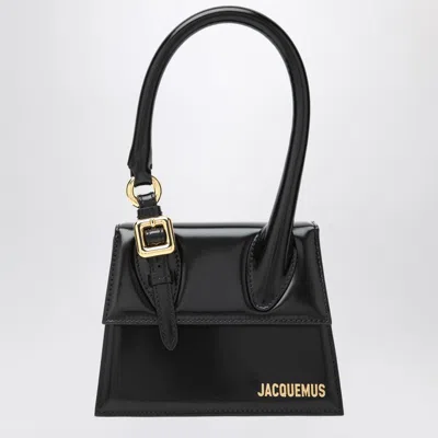 Jacquemus Medium Black Chiquito Bag With Buckle