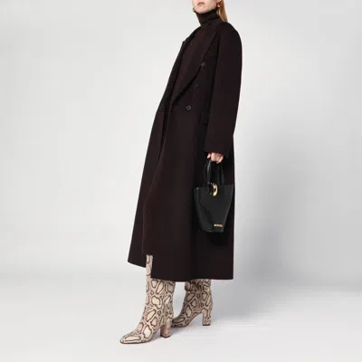 Jacquemus The Medium Bambola Asymmetric Leather Bucket Bag