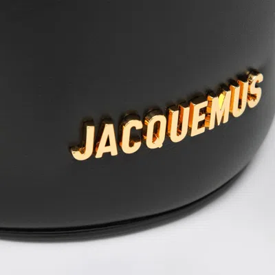 Jacquemus The Medium Bambola Asymmetric Leather Bucket Bag