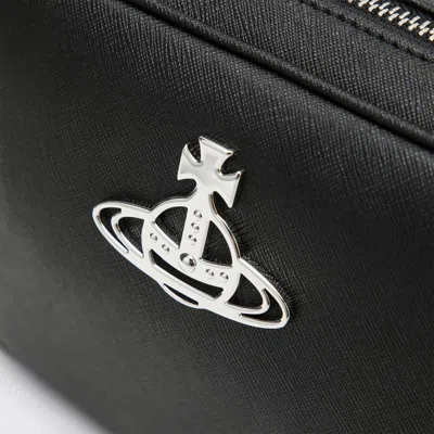 Vivienne Westwood Adjustable Strap Shoulder Bag With Rear Zip Pocket