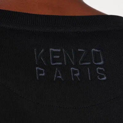 Kenzo Black Sweatshirt With Logo In Black