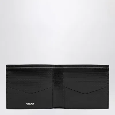 Givenchy 4g Leather Bi-fold Wallet In Black