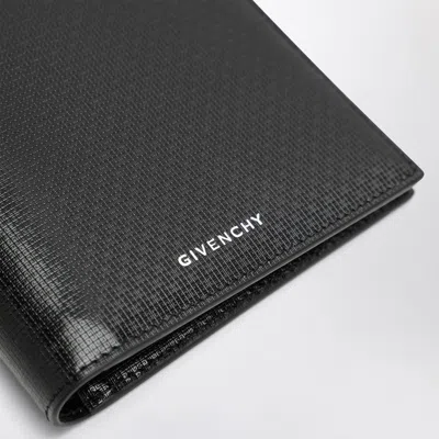 Givenchy 4g Leather Bi-fold Wallet In Black