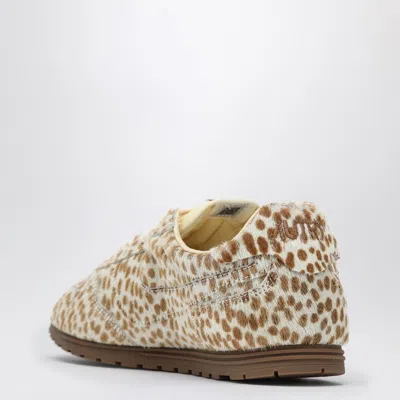 Autry Windspin Sneakers In Animalier Pony Skin