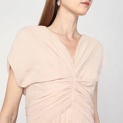 Alberta Ferretti Alberta Ferreti  Light Pink Dress In Silk Georgette In Pink