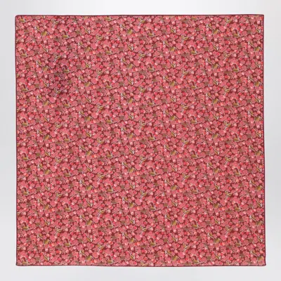 Bonpoint Fuchsia Red Liberty Print Scarf In Pink