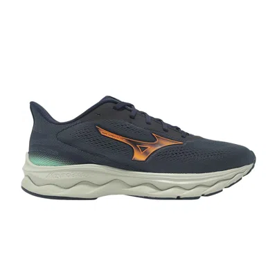 Pre-owned Mizuno Wave Serene 2 Gore-tex 'navy Orange' | Blue | Men's Size 8