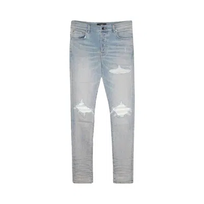 Pre-owned Amiri Mx1 Ultra Suede Jean 'antique Indigo' | Blue | Men's Size 34