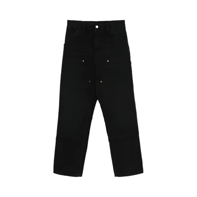 Pre-owned Carhartt Wip Double Knee Pant 'black' | Women's Size 31