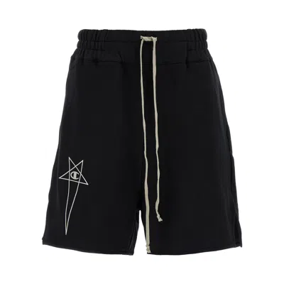 Pre-owned Rick Owens Drawstring Astaires Cropped Pants 'black' | Women's Size 44
