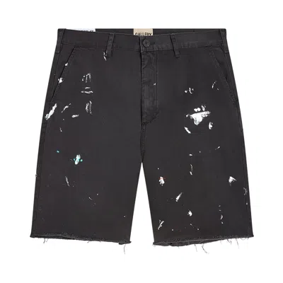 Pre-owned Gallery Dept. Atk Cut Off Short 'black' | Men's Size 33