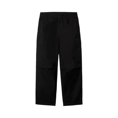 Pre-owned Carhartt Wip Cole Cargo Pant 'black (rinsed)' | Men's Size 31