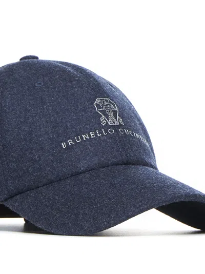 Brunello Cucinelli Logo-embroidered Baseball Cap