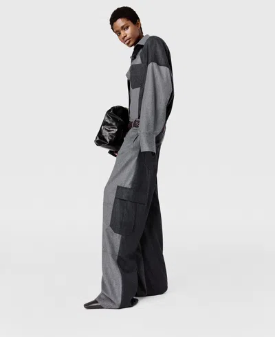 Stella Mccartney Paneled Oversized Shirt