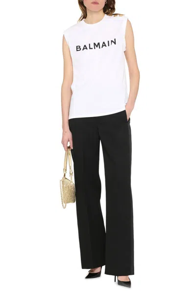 Balmain Cotton Tank Top