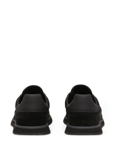 Dolce & Gabbana Low Top Sneakers Featuring Suede Accents