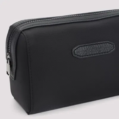 Brioni Black Small Beauty Case In Black