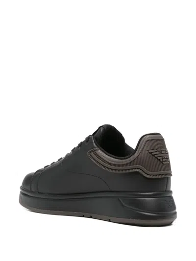 Emporio Armani Sneakers In Black