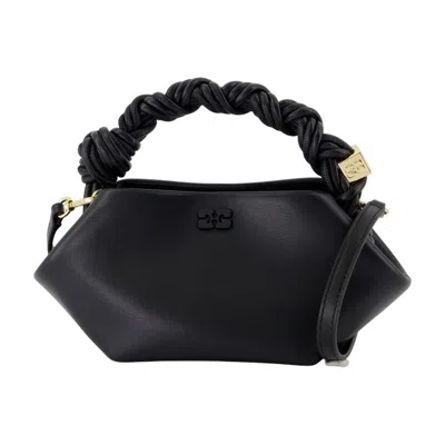 Ganni Bou Mini Crossbody In Black
