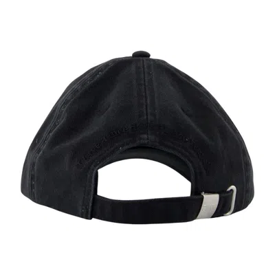 Ganni Emb  Cap In Black