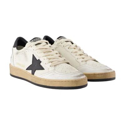 Golden Goose Ballstar Nappa Upper Leather Star And Heel Crack Toe And Spur